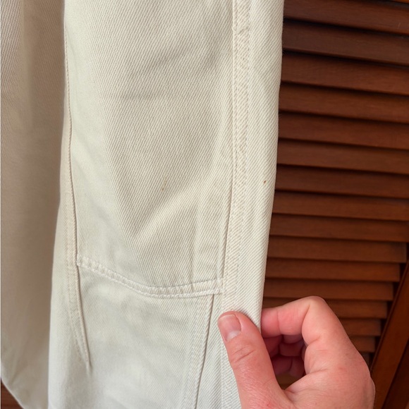 Free People Bright Eyed Low-Slung Pull-On Barrel Jeans - Picture 7 of 8